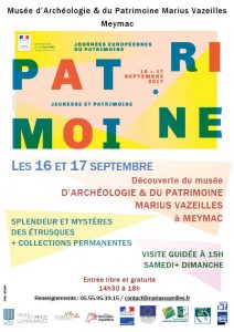 affiche JP Musée vazeilles 2017