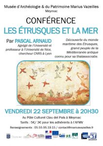 affiche conférence P Arnaud